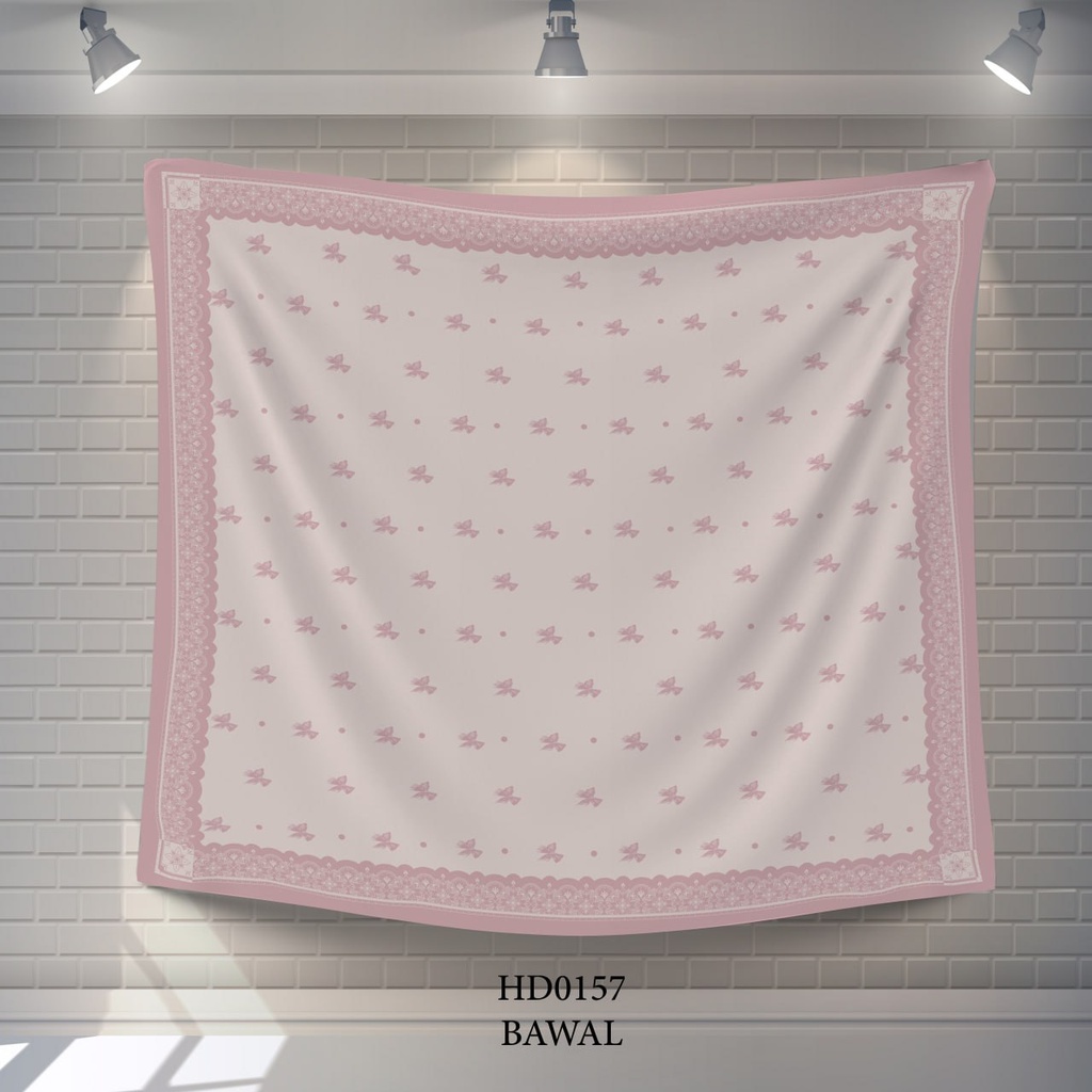 Tudung Bawal (Square Hijab) in HD0157