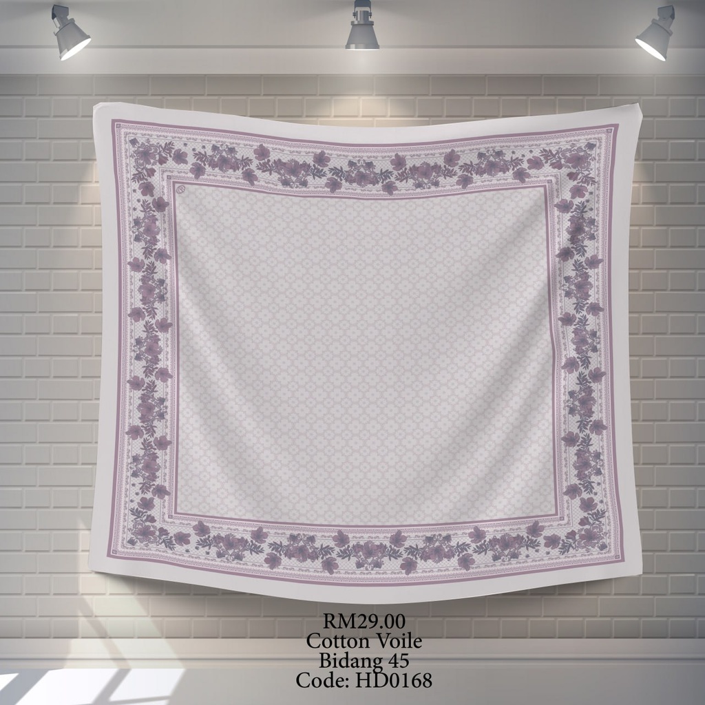 Tudung Bawal (Square Hijab) in HD0168