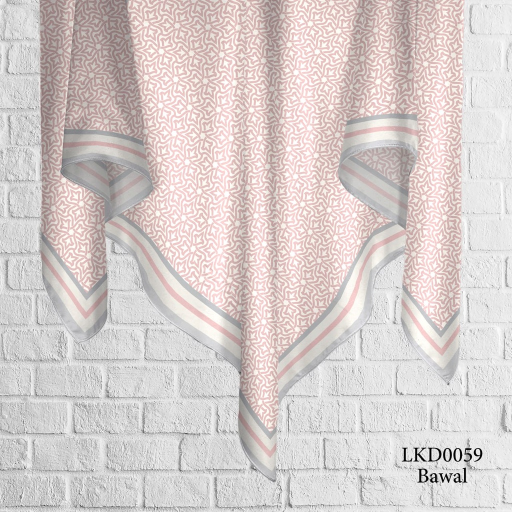 Tudung Bawal (Square Hijab) in LKD0059