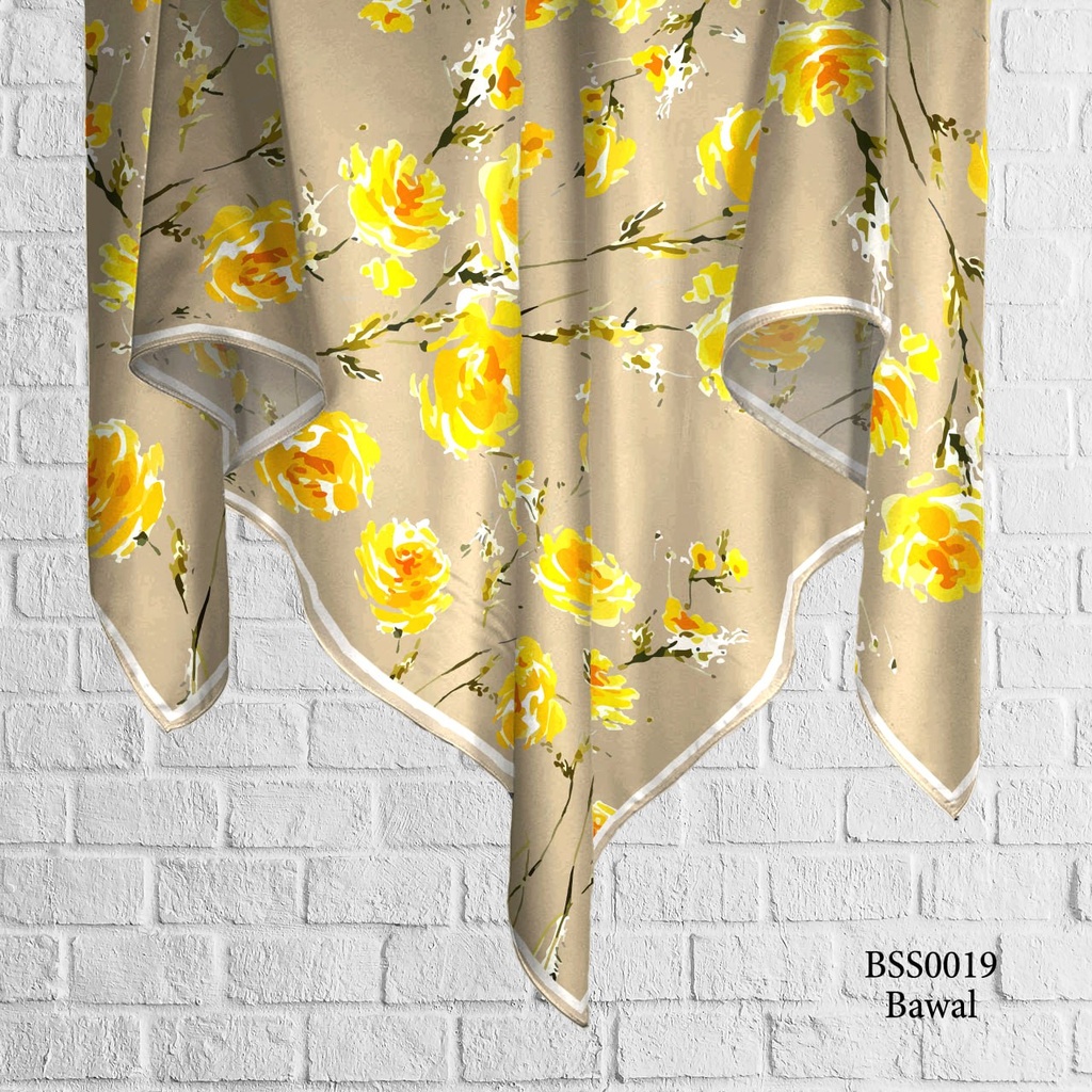 Tudung Bawal (Square Hijab) in BSS0019