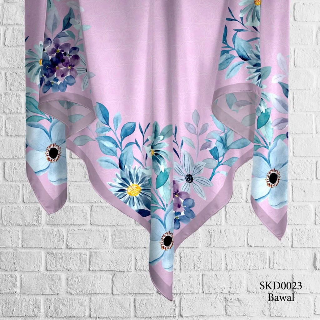 Tudung Bawal (Square Hijab) in SKD0023