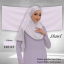Shawl Plain EBE1EF 