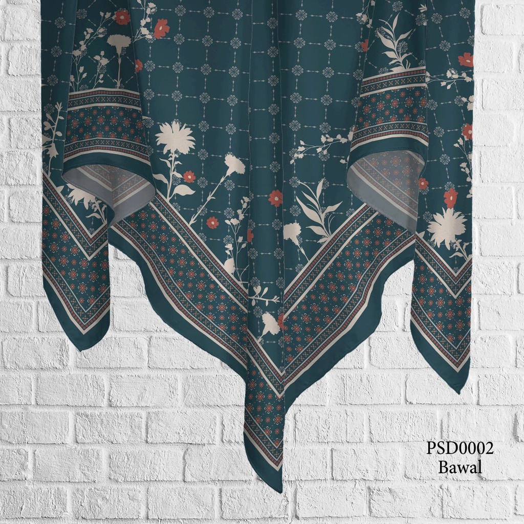 Tudung Bawal (Square Hijab) in PSD0002